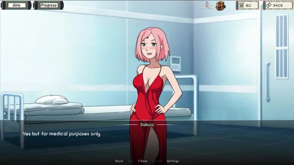 Naruto - Kunoichi Trainer [v0.13] Part 31 New Dress By LoveSkySan69