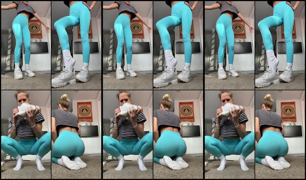 Theperfectmistress 13 12 2020 1441633377 Smelly Socks Strip Post Gym Sesh