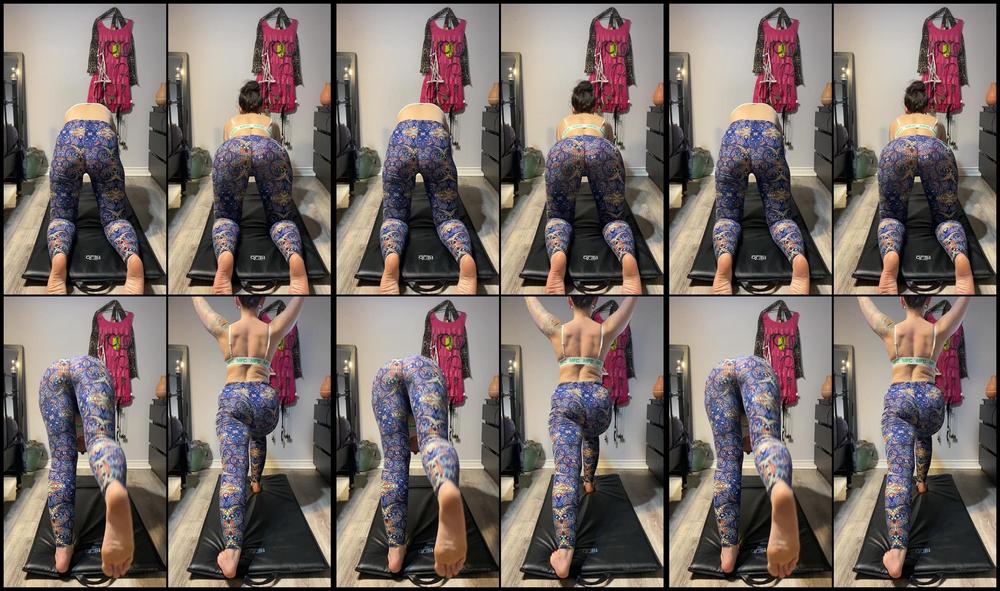 Lotuscheeks 22 03 2020 189707543 I M Trying To Improve My Yoga During This Period Of Being Home I Filmed A Bit Of My Pra