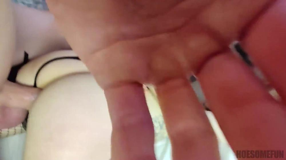 I Tied up my Big Ass Stepsister and Fucked while Parents are Away