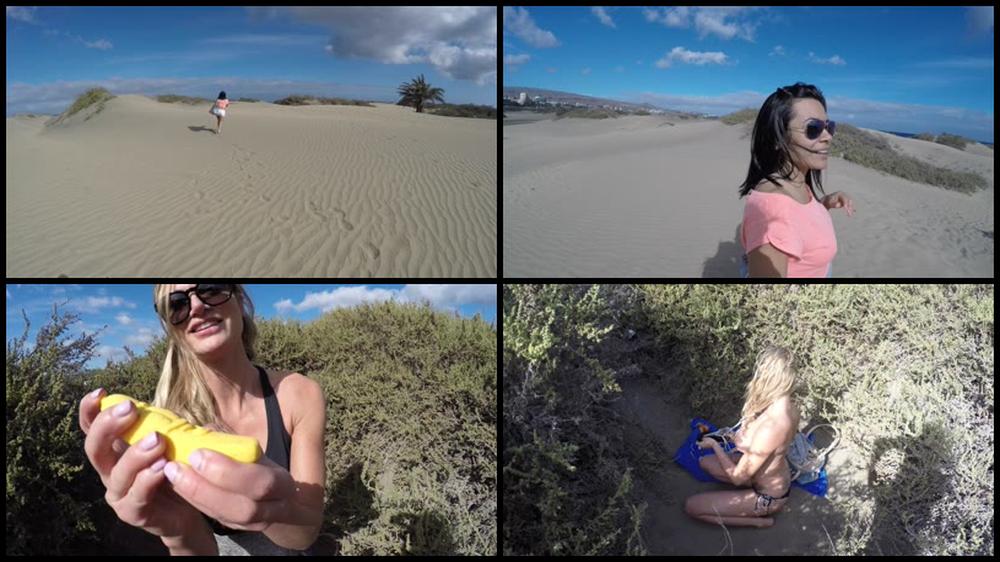 Jennyjinx Public Beach Cum Banana Vibrator