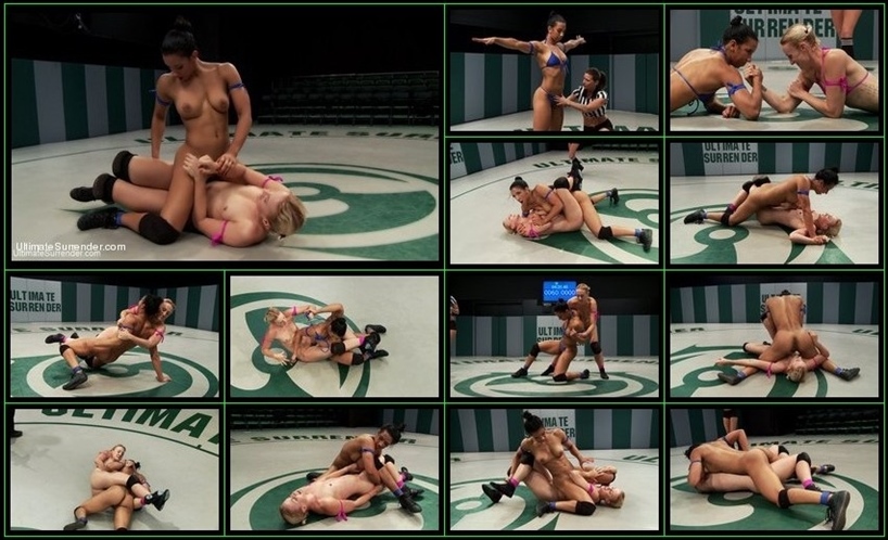 Dylan Ryan and Sophia Fiore (Two Ridiculously hot Amazons Wage a Sex War on our Mats / 12.04.13)