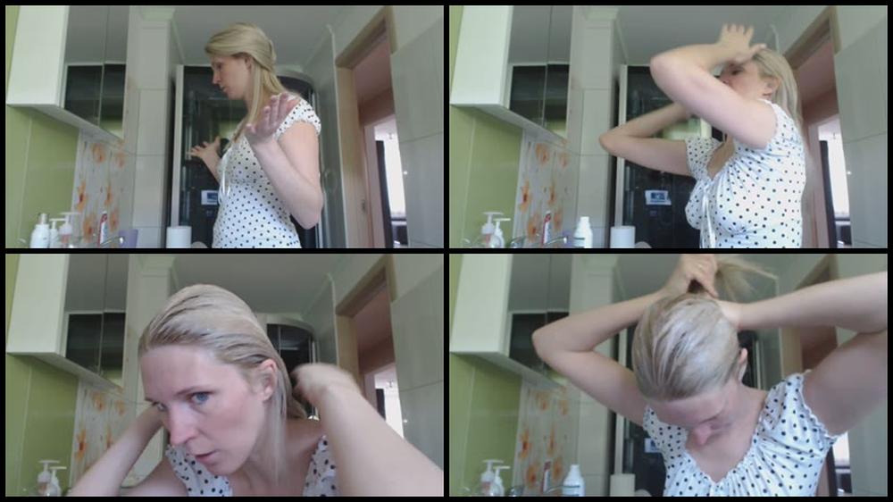 Lilcharlotte Wet Messy Hairstyle Manyvids