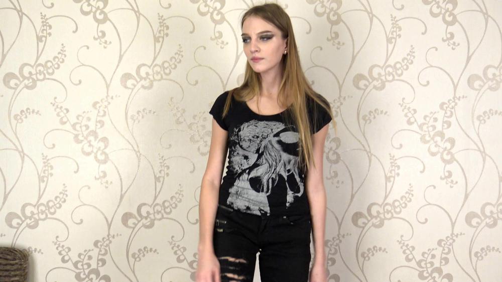 Rock Girl Dances In Boots