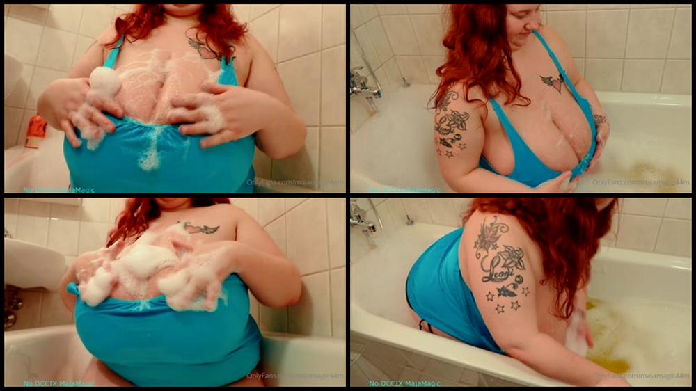 Majamagic44M 08 12 2021 2295052635 Big Boobs In A Bubble Bath Majamagic44M