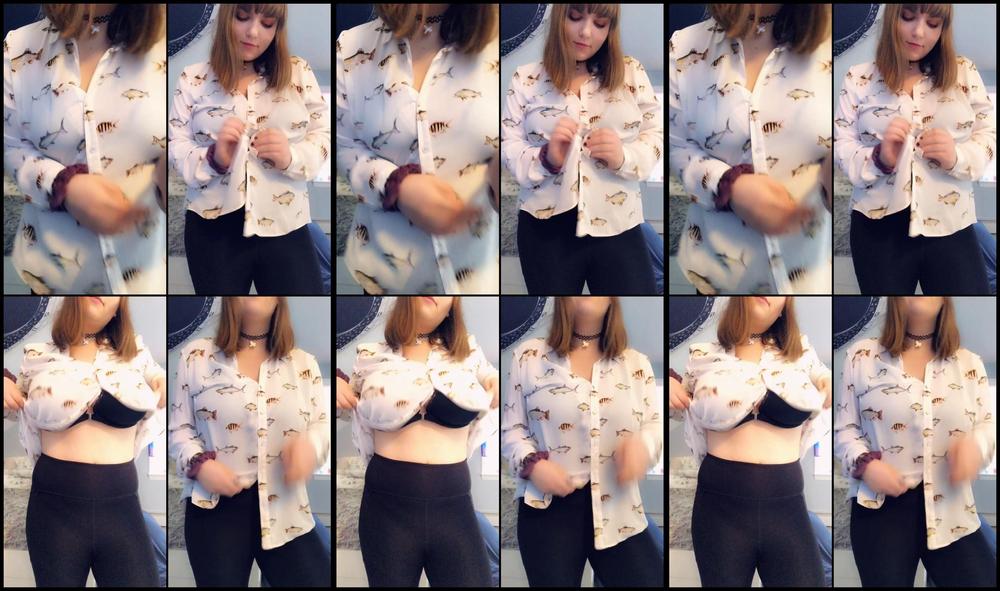 Hannahbee840 21 11 2019 90511663 Titty Thursday Part 1 Feat My Fish Shirt