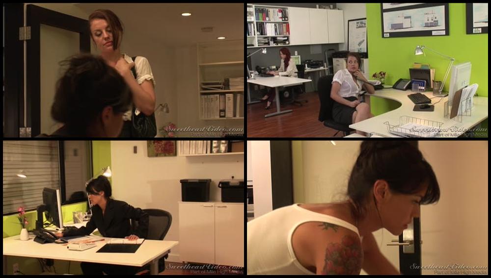 Lesbian Office Seductions 7 Scene 4  Dana Vespoli  Sovereign Syre