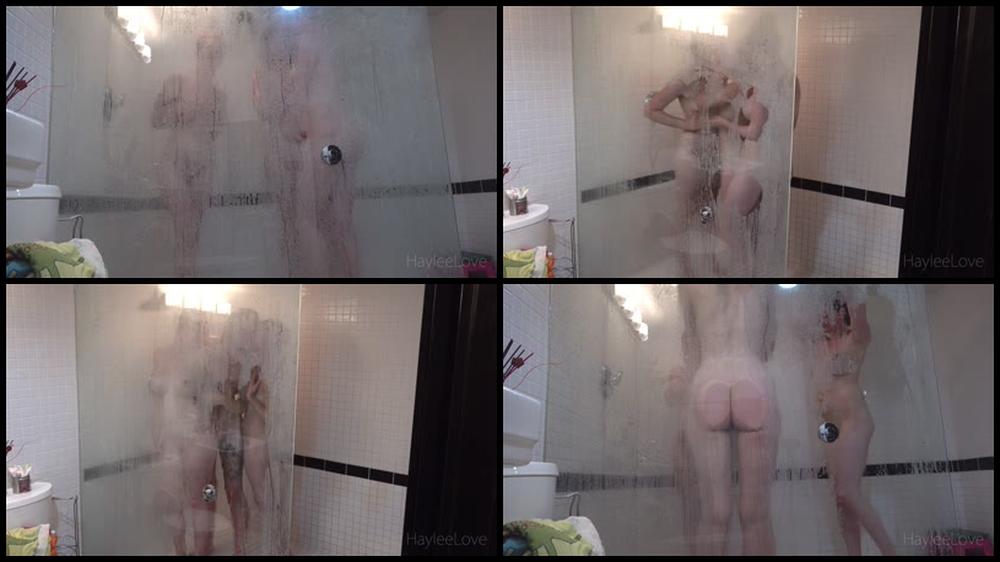 Hayleelove   3 Girl Shower