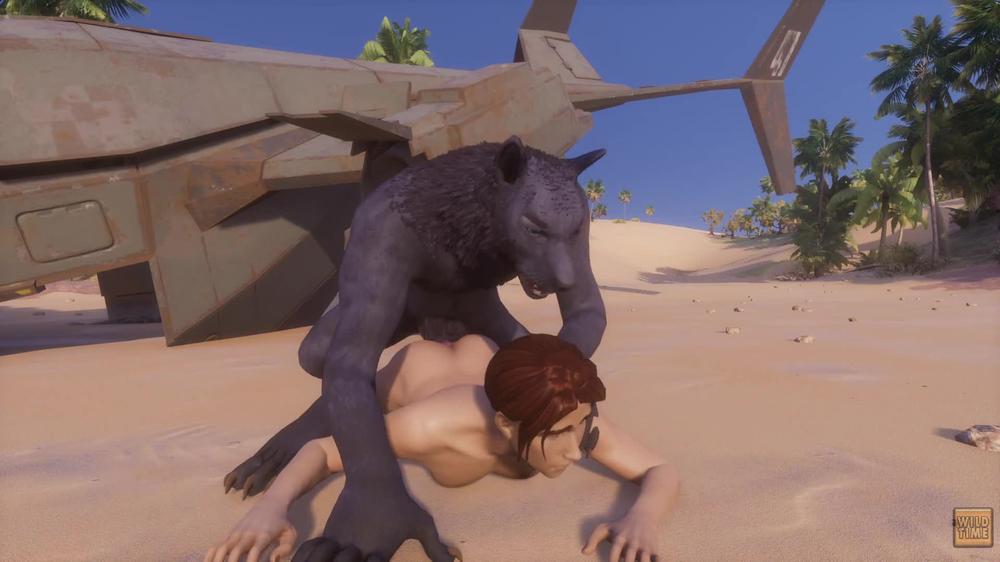 Wild Life / Werewolf Fucks  Guy (Gay Furry)