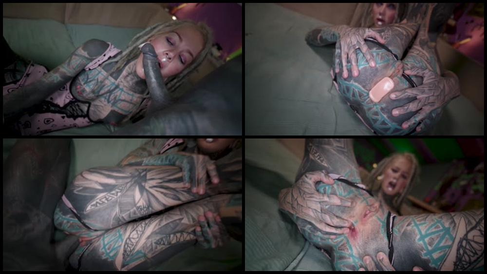Anuskatzz Tattoo Teen Anal Pusy Double Penetration