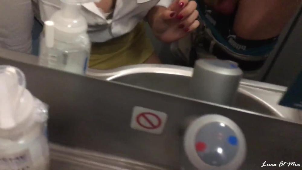 033 We Fuck On The Plane ¡ Very Risky Facial_Lucawmia_1080P