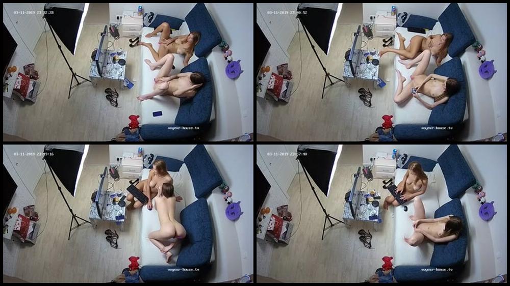 Voyeur House   Stella Chris Evening Camshow Pt 3 12 03 2019