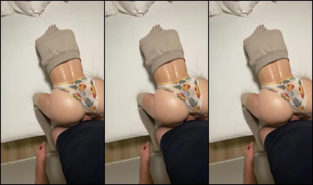 I do not know why? But we started laughing after the creampie.