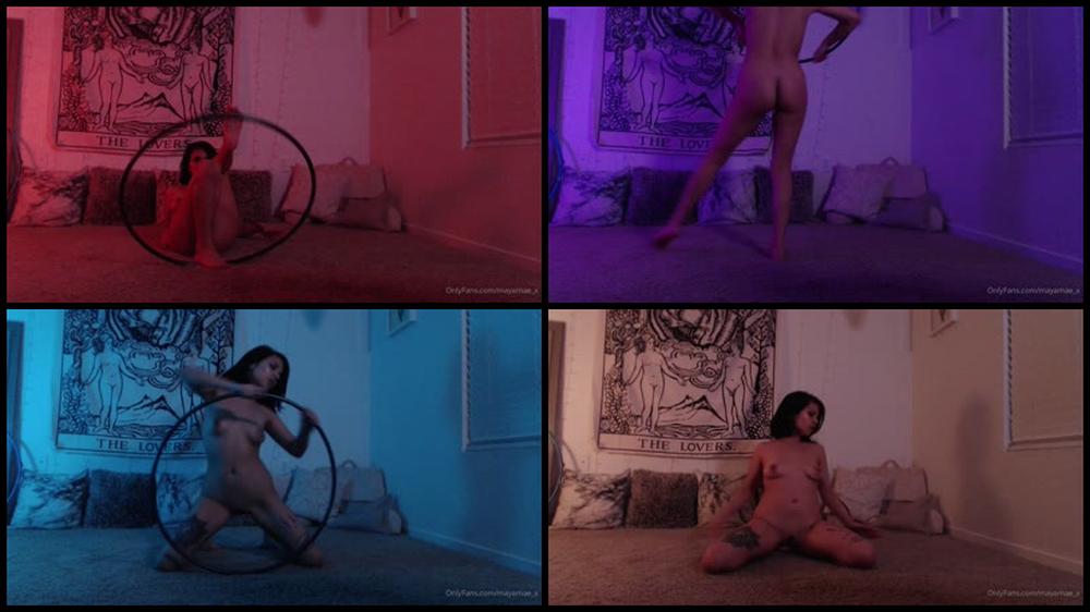 Mayamae X 08 04 2020 220339442 I Hope You Guys Like My Naked Hooping Dancin D It Looks Like The Next Vid Will Be Somethi