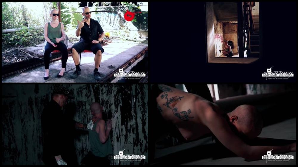 Beautiful Tattooed Babe Red Used Plays Out Extreme Bdsm Fantasy Pt  1