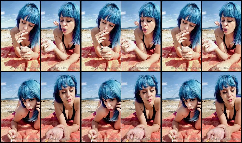 Candystart 07 10 2020 1035912335 I Was At The Beach This Morning And I Was Thinking On All My Smoking Fetish Fans For You