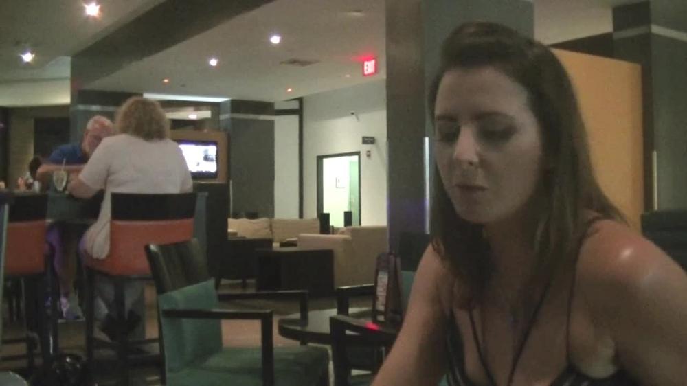 Helenas Cock Quest - Helena Eating 2 - Public Restaurant