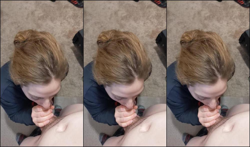Ex-College Roommate Visits for One Final Blowjob from Heather Kane!
