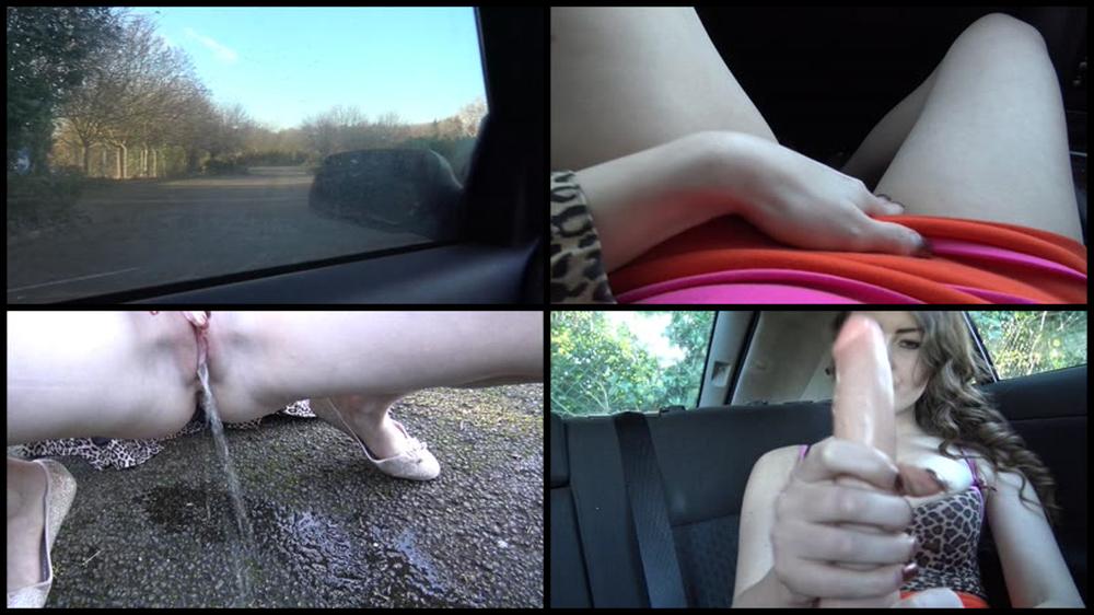 Brook Logan Dildo Car Park Fuck