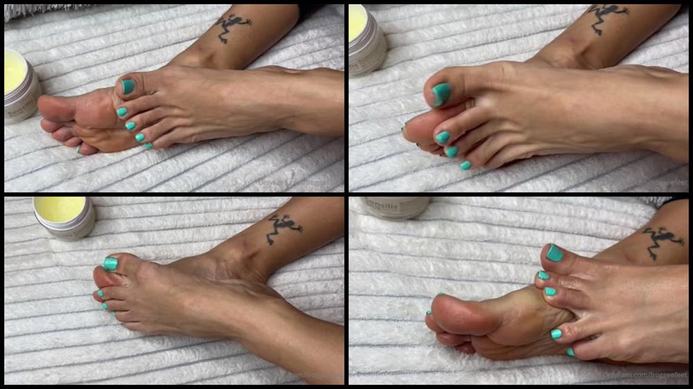 Froggeefeetvip 13 02 2021 2031154057 As I So Slowly Rub The Cream On My Soles I Want A Good Massage Oh That Would Be So So