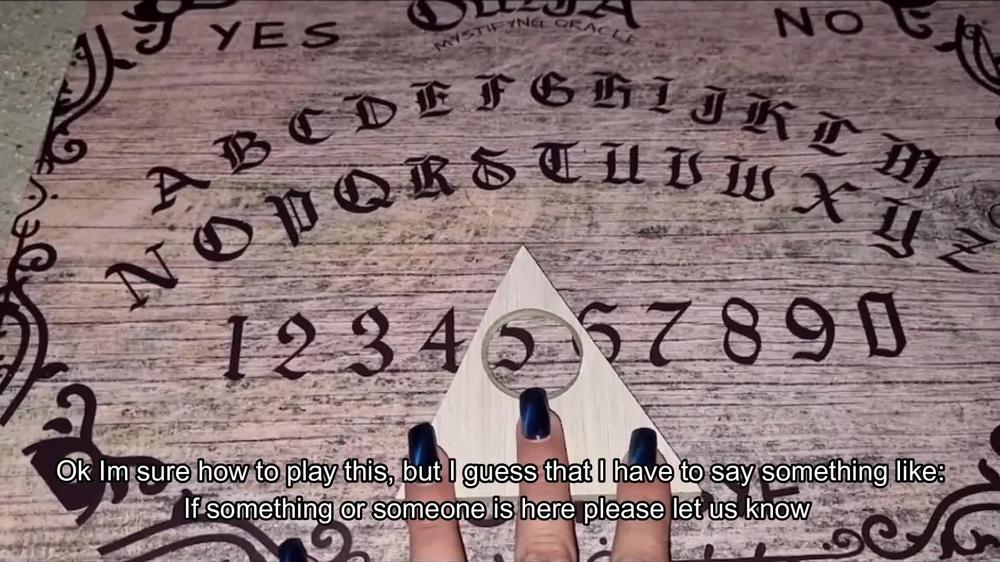 Martina goes to Abandoned House to Play the OUIJA and she Ends with a Cock in her Mouth