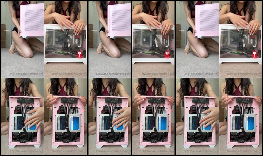 Funsized Toy 03 11 2021 2264470856 Just A Thank You Video For Everyone Who Contributed To My Pc Case Campaign It Sits On My