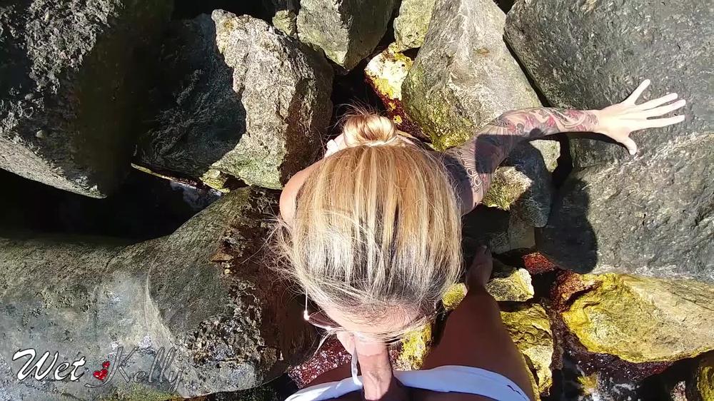 Wet Kelly Blowjob And Sex On The Sea Shore Full Hd