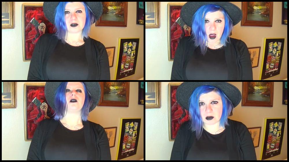 The Elle Hell Goth Birdie Beautiful Agony Orgasm Cum