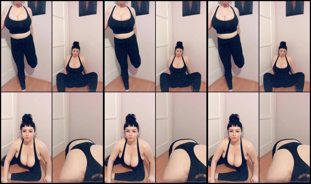 Jenna Valentine 25 04 2019 29364399 I Have Wanted To Do A Sports Bra And Topless Stretching Video For So Long Now If I Could