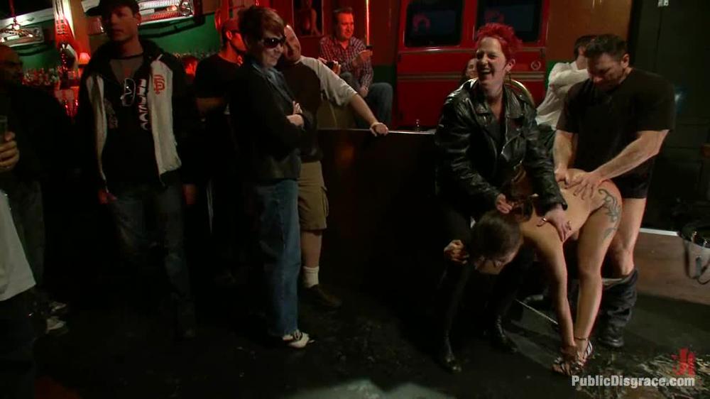 Jynx Maze - [Publicdisgrace] - First Timer Disgraced In A Public Bar