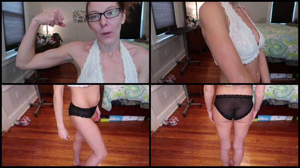 Roselynnlocks Nude Goddess Muscle Flexing Manyvids