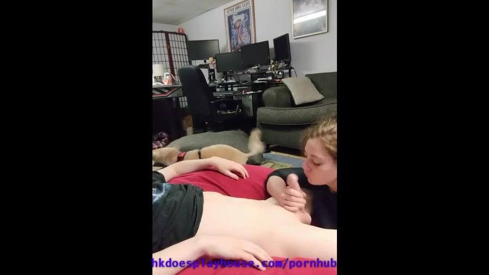 Last Blowjob Before She Leaves for College to Fuck Mad Dudes