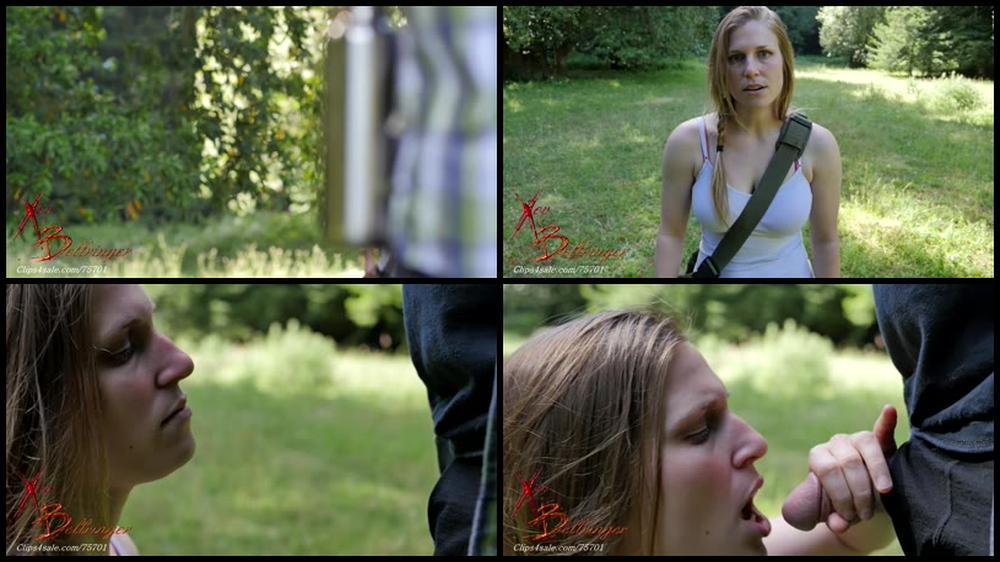 Xev Bellringer Thirstbusters Outdoor Blowjob For Water