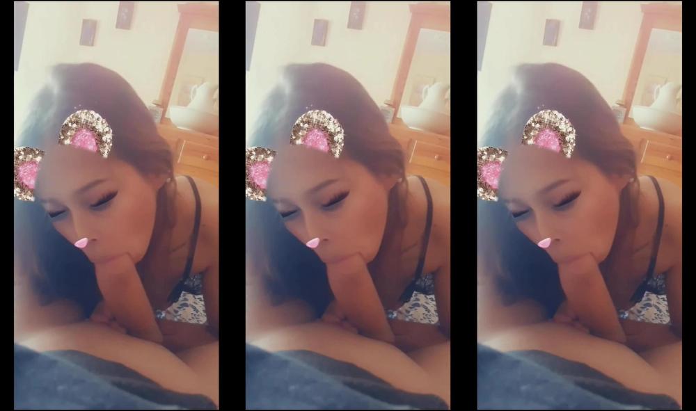Blowjob snap chat girl 20 years