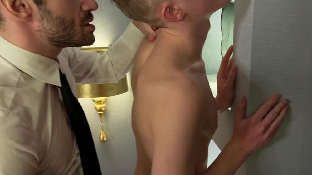 Stepdad shows me how to fuck guys