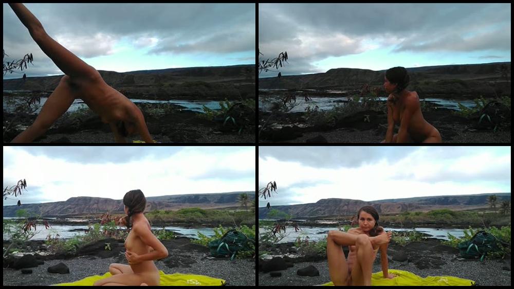 Elladonna69 28 10 2019 77718553 Naked Yoga On The Beach And More 41