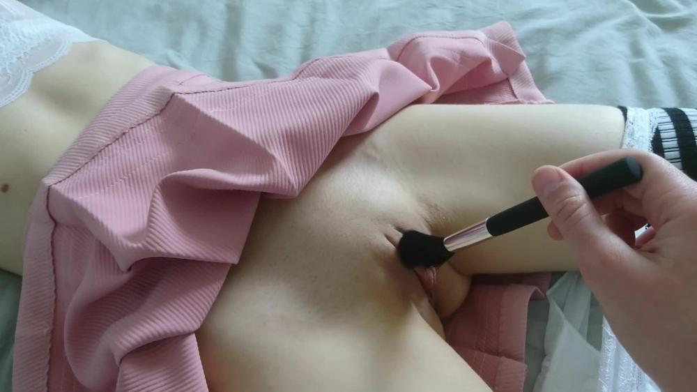 extreme edging, denial and ruined orgasm || she cums from almost nothing!