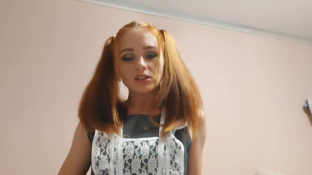 LesiAngel    Inexperienced schoolgirl asked her stepbrother to help with anatomy