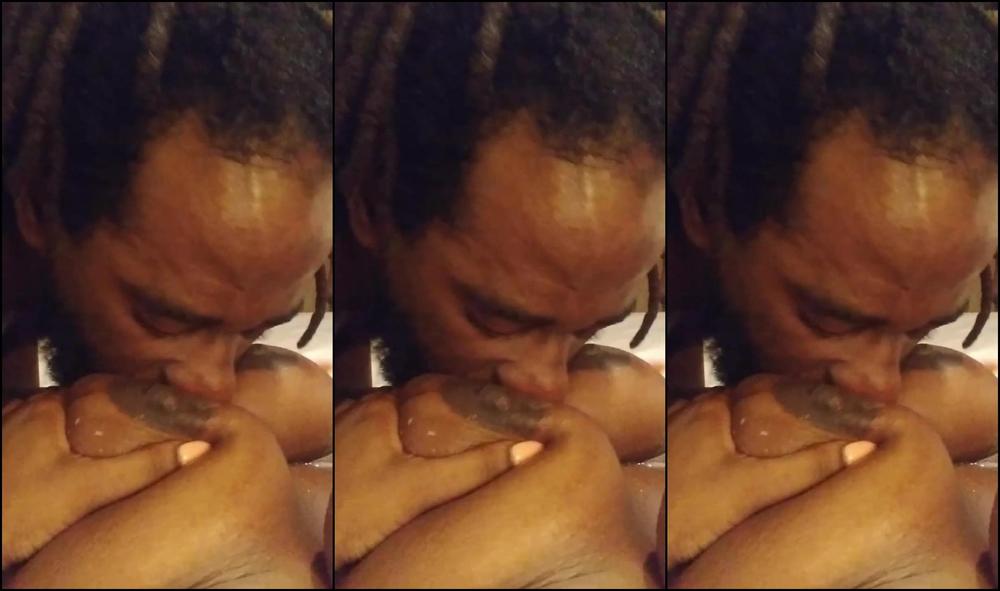 PUT THEM TITTIES IN HIS MOUTH BEFORE GORILLA PUNCHER GOES DOWN SOUTH!!!!!!!