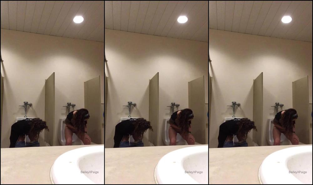 Baileyxpaige 2019 13876251 And Akira Peed Urinals Last Night