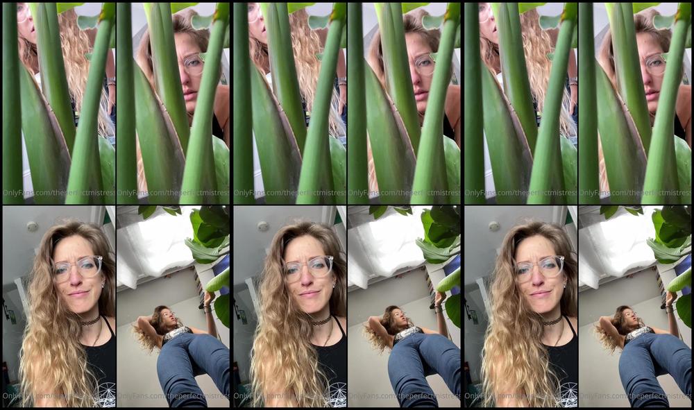 Theperfectmistress 06 06 2020 400679720 Full Giantess Vore Video I Find You Hiding In My Plants I Take You Out Place You On Th