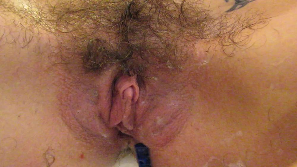 Cuteblonde666 Shaving Off My Extreme Hairy Pussy Ass