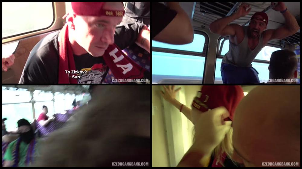 Football Gangbang On A Train