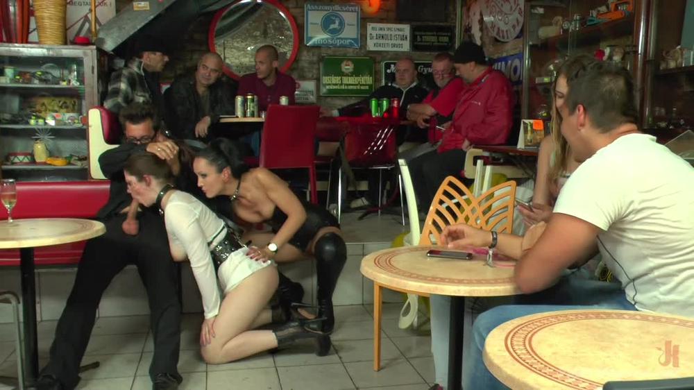 Lucia Love Publicdisgrace.Com Disgusting Piss Guzzling Slut Paraded Through Budapest  31.07.2015