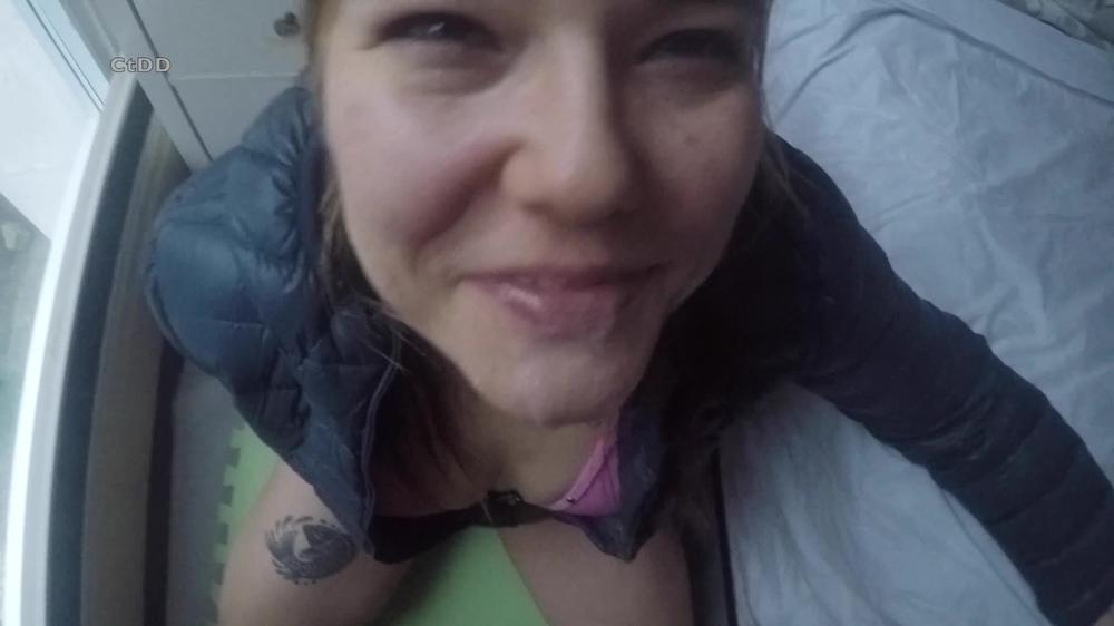 Spitty Deepthroat Blowjob down jacket
