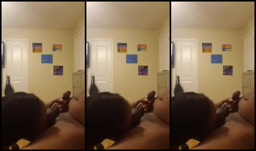 6 minutes of Deep Throat and Balls Sucking