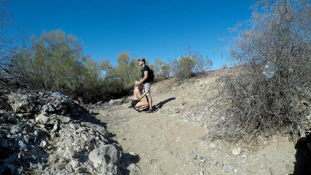 Mya Lane - Sucking Cock On Desert Hike
