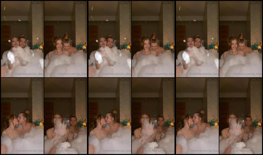 Jia Lissa 10 08 2020 679019810 Kissing In A Bathtub With Your Little Dragon
