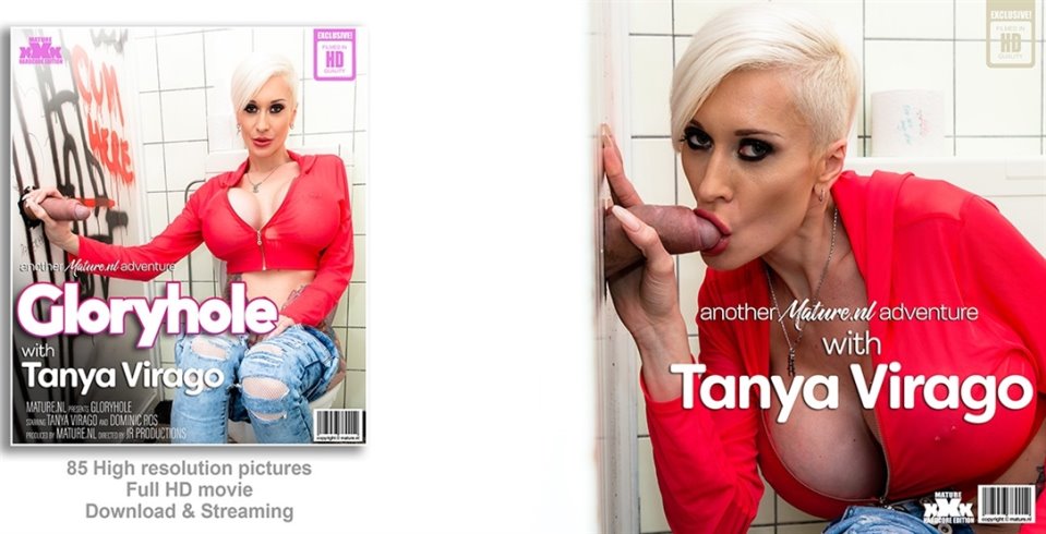 Tanya Virago Big Breasted Milf Tanya Virago Loves To Suck Cocks Through A Gloryhole