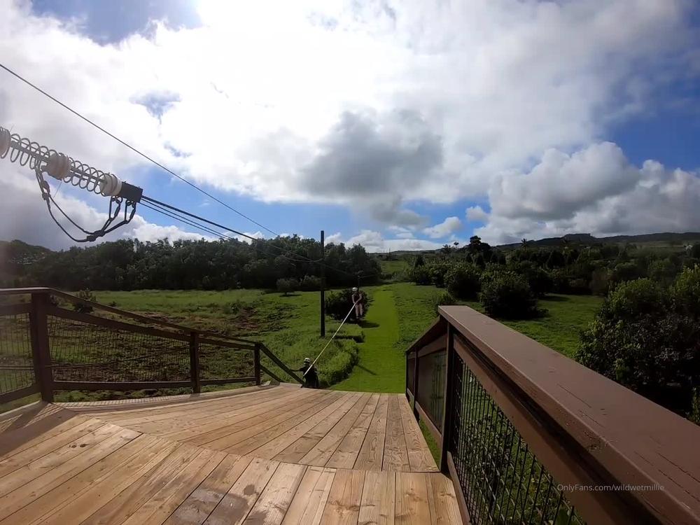 Wildwetmillie 2020 135296213 Ziplining Hawaii Was First Time Ever Zipli
